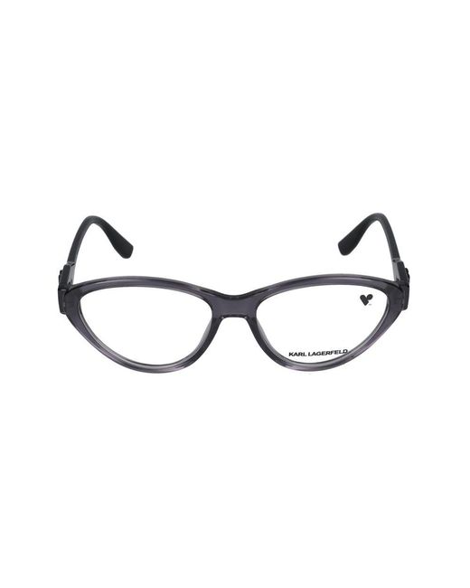 Karl Lagerfeld Zonnebrillen Kl6109 020 Gray /16 /140 in het Black voor heren
