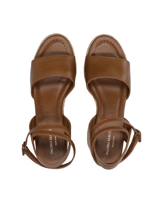 Paloma Barceló Brown Sandals