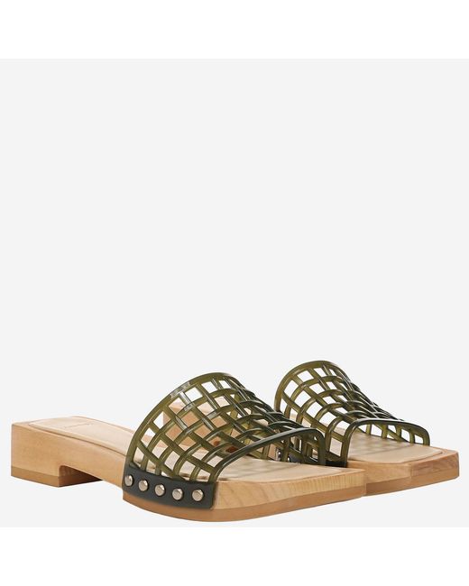 Vince Green Wooden Sole Sandals