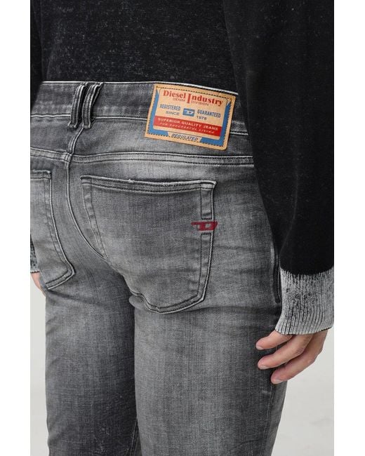 DIESEL Gray Jeans