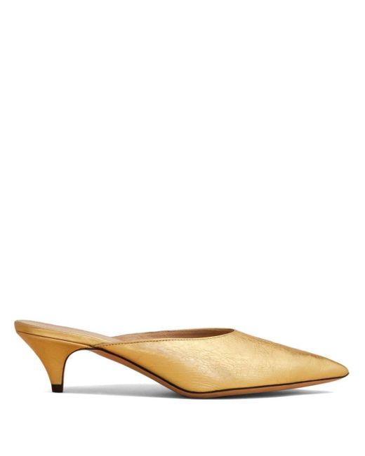 Khaite Natural River Mule 45 Shoes