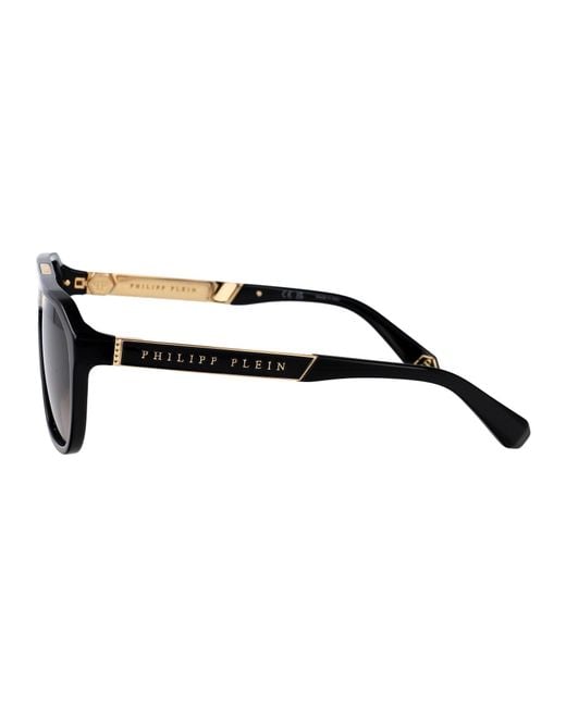 Philipp Plein Black Sunglasses