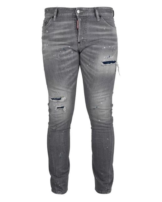 DSquared² Gray Sexy Twist Jean