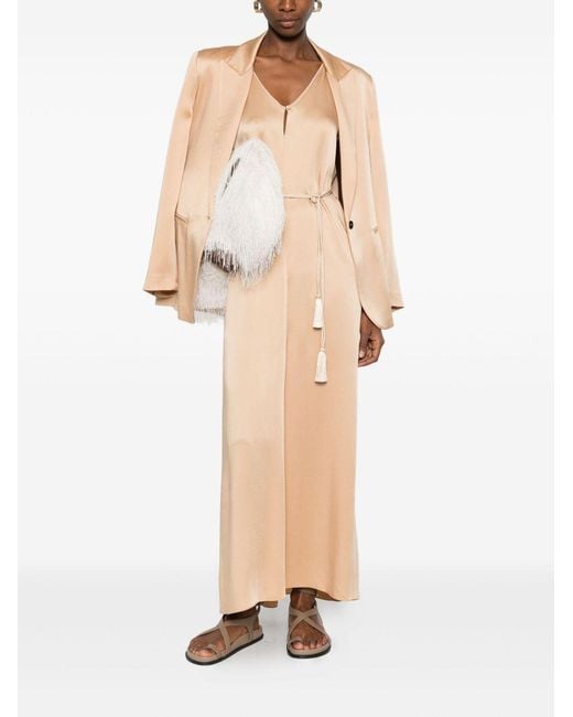 Forte_forte Natural Midi Dress
