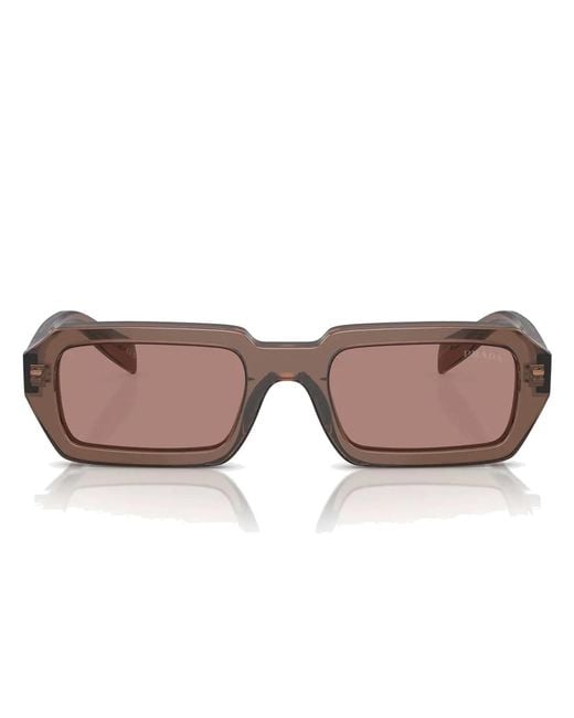 Prada Brown Pr A12 S Sunglasses