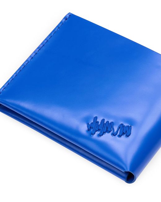 Billeteras de Adererror de hombre de color Blue