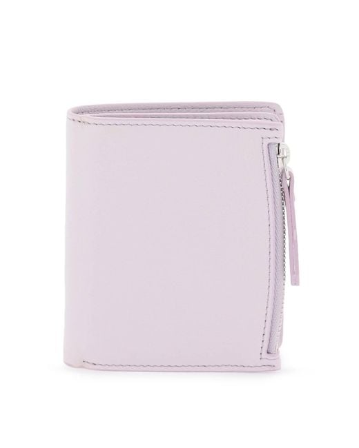 Maison Margiela Pink Vier Stiche Brieftasche