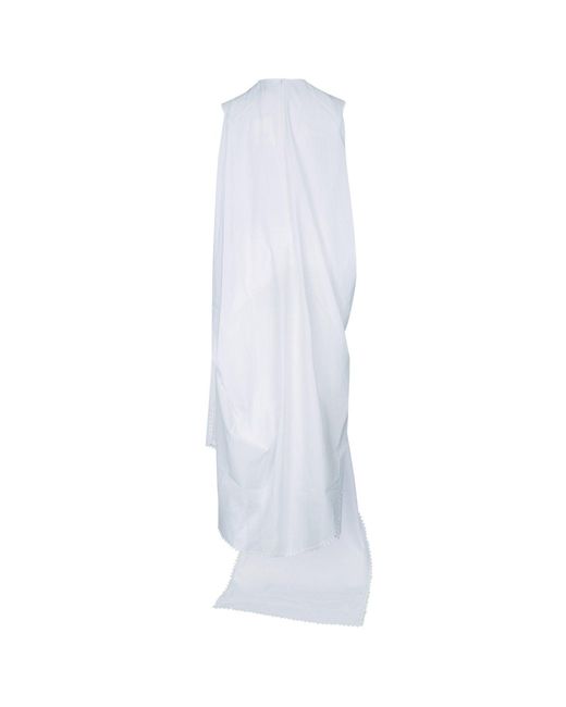 Jacquemus White La Robe Traversin