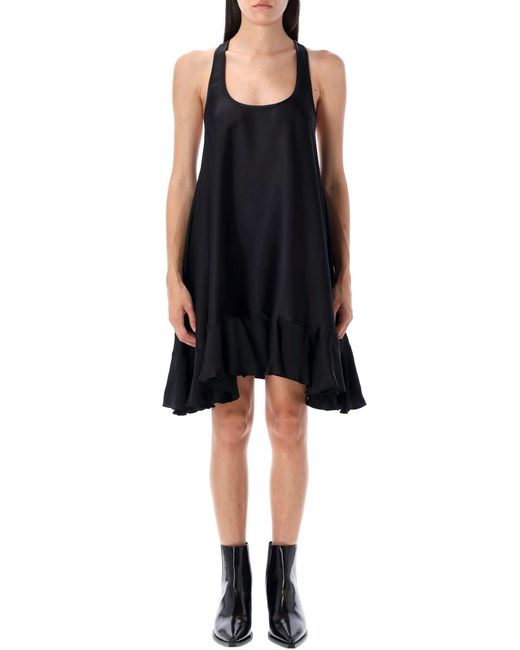 Anine Bing Black Lilith Mini Dress