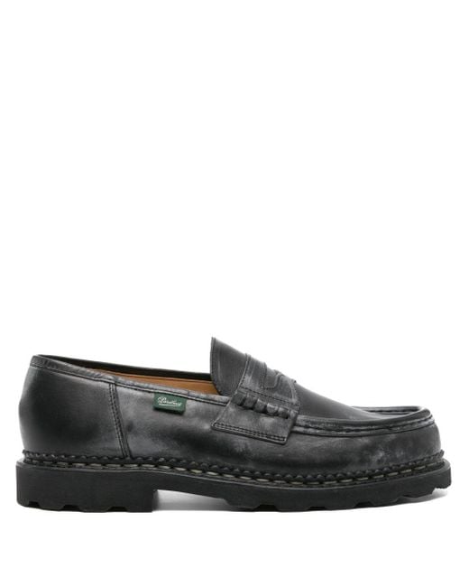 Paraboot Black Reims -Leder -Ladung