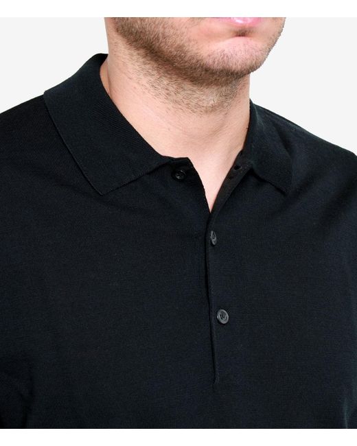 John Smedley Blue T Shirts And Polos for men