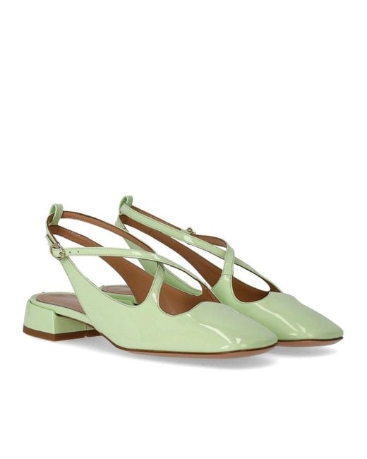 A.Bocca Green Two For Love Light Slingback Pump