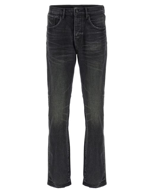 Purple Lila 'P005 Doppel -Dip -beschichtete' Jeans in Gray für Herren