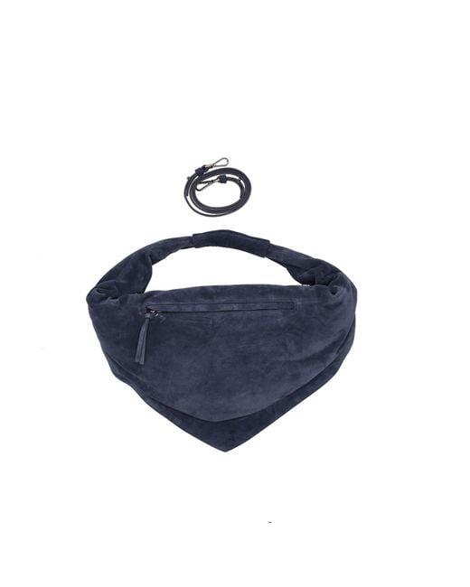FEDERICO CINA Blue Maxi Tortellino Tote Bag Swede