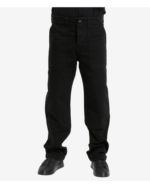 Marcelo Burlon Black Trousers for men