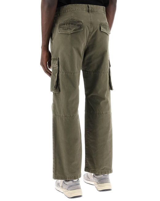 Pantalones de lona de carga de ganso dorado para hombres Golden Goose Deluxe Brand de hombre de color Green