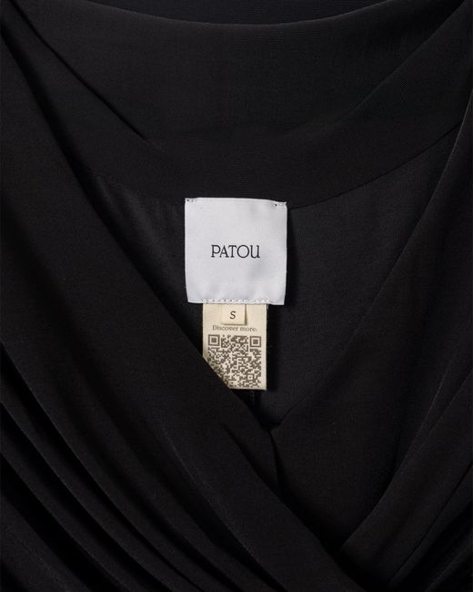 Patou Black Kleider Schwarz