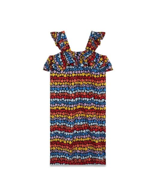 Sonia Rykiel Red Vestido A Fantasia