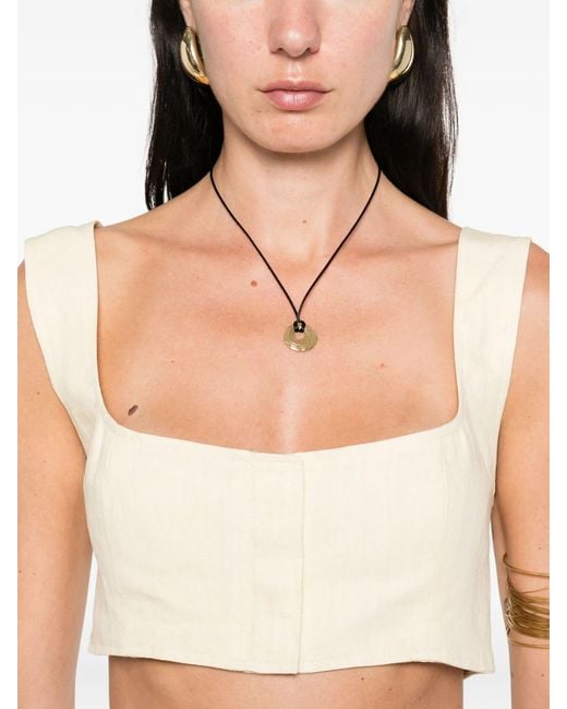 LeKasha Natural Linen Bralette