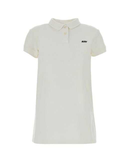 Autry White Sweatdress