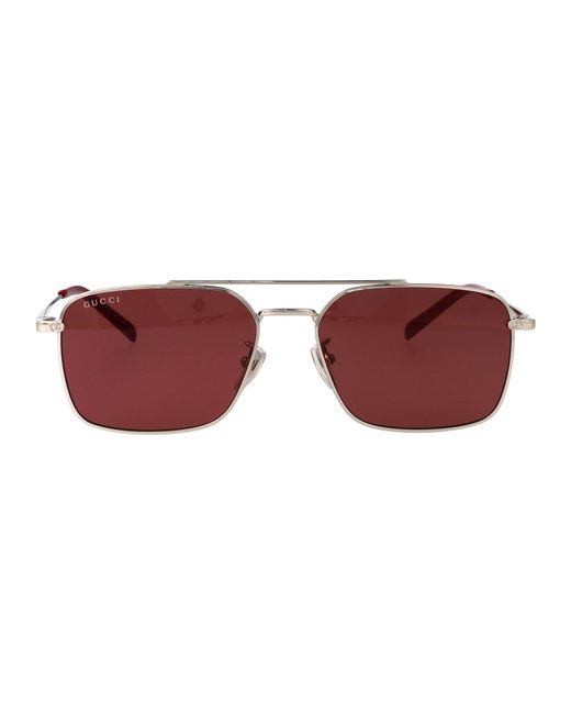 Gucci Red Sunglasses for men