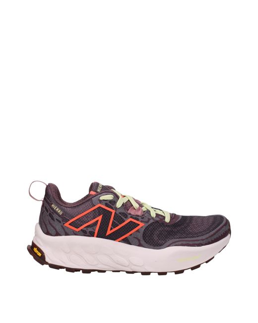 New Balance Pink Sneakers Fresh Foam X Hierro V8 Donna Tessuto Viola