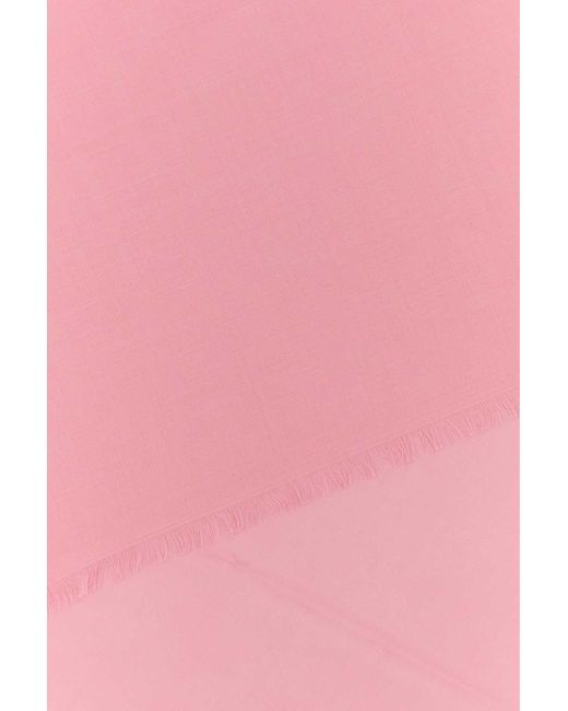 McQueen Pink Scarves And Foulards