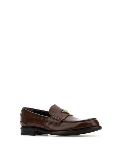 Prada Brown Lace-Up for men