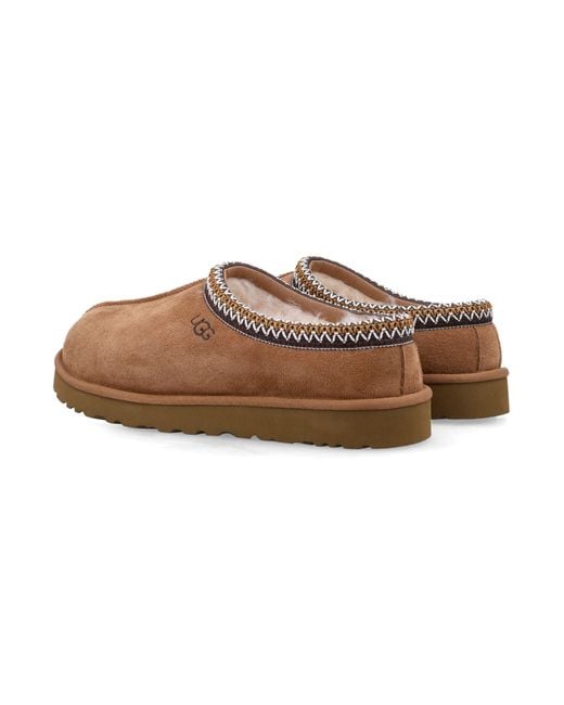 Ugg Brown Tasman Ii S Suede Slippers
