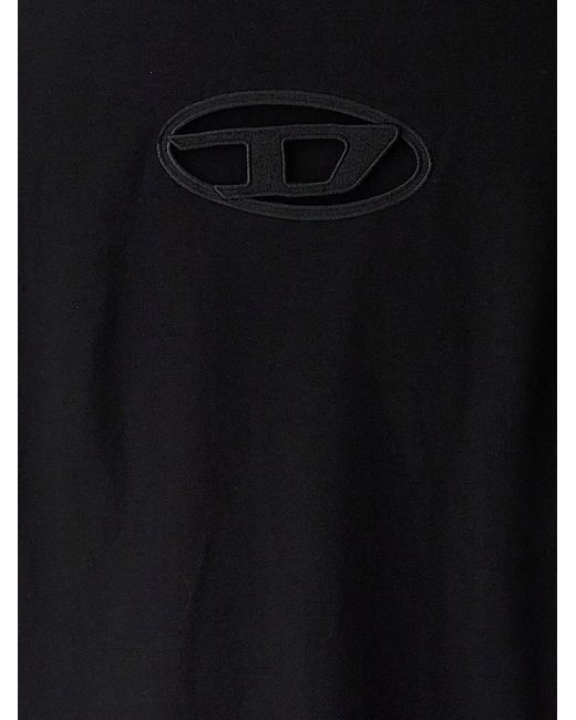 D Vestido Angiel DIESEL de color Black