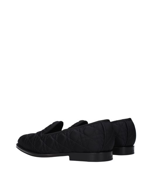 Dior Blue Fabric Slippers