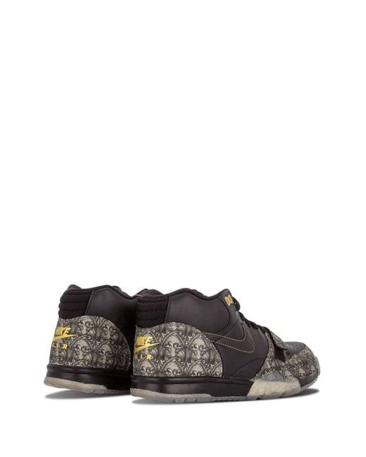 Nike Black Air Trainer 1 Sneakers for men