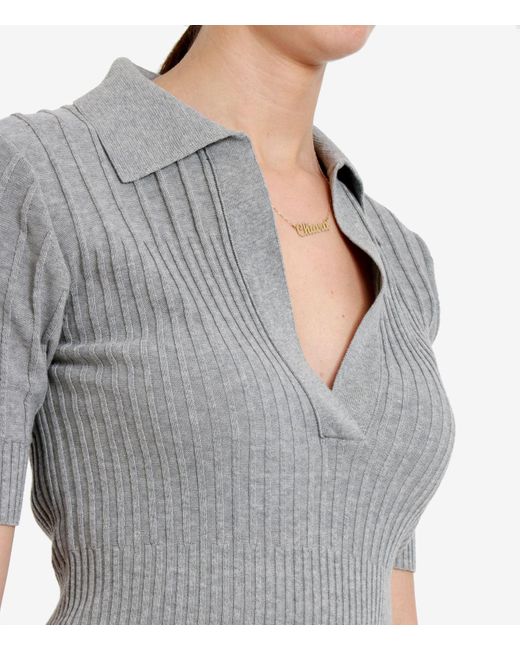 Erika Cavallini semi-couture t-shirts et polos gris Erika Cavallini Semi Couture en coloris Gray