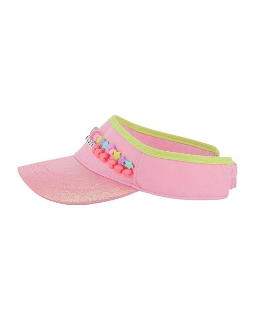 Billieblush Pink Cappello Con Visiera Con Logo