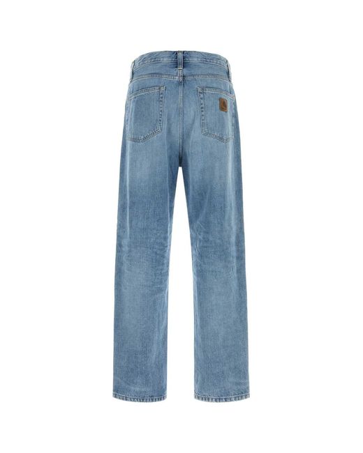 Carhartt Blue Denim Aaron Pant