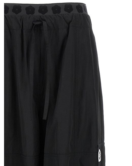 KENZO 'boke Flower 2.0' Vrachtbroeken in het Black