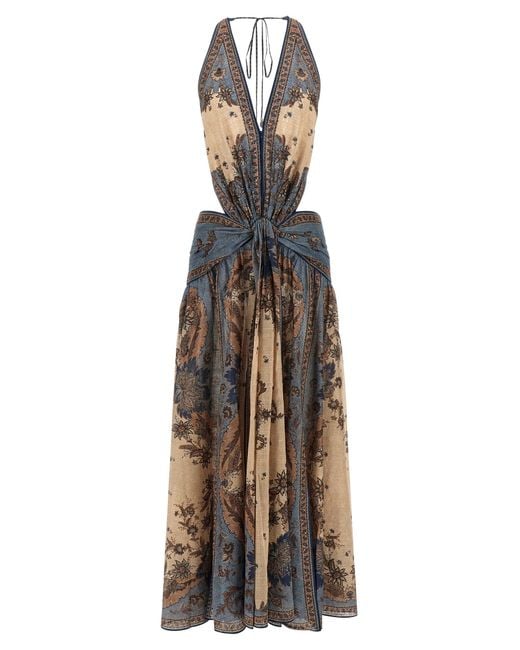 Zimmermann Natural Kleid "Ascension"