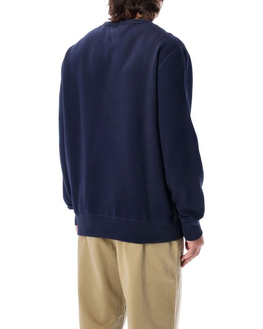 Polo Ralph Lauren Blue Deep Classic Crewneck Sweatshirt
