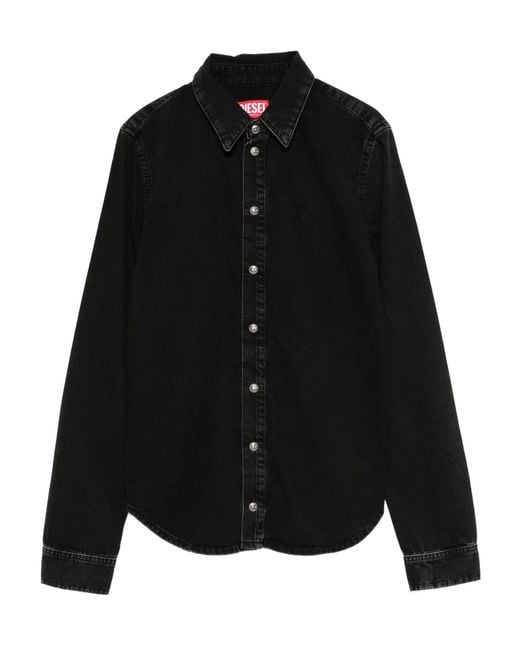 DIESEL Black De-Eazy Camicia