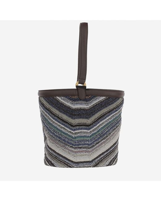 Missoni Gray Shoulder Bag
