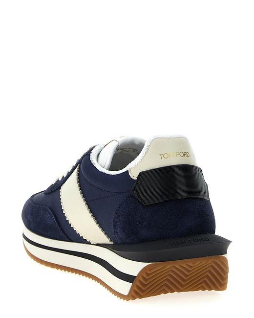 Tom Ford Blue James Sneakers for men
