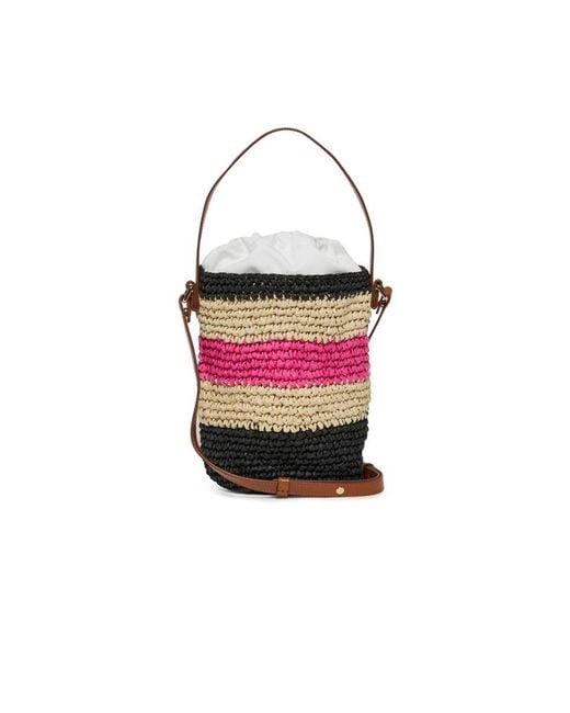 Marni White Tea Bag Shoulder Bag With Logo