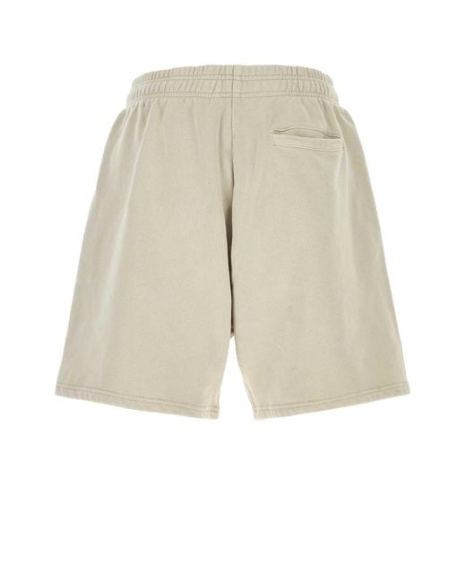 Entire studios Natural Sand Cotton Bermuda Shorts