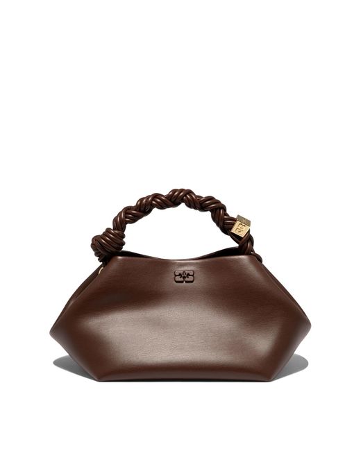 "Bou Small" Handbag Ganni en coloris Brown
