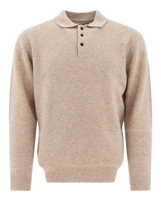 Vigas más camisas de polo Beams Plus de hombre de color Natural