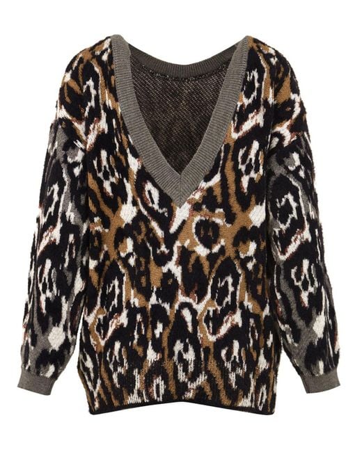 Akep Black Sweaters Multi -Farbe