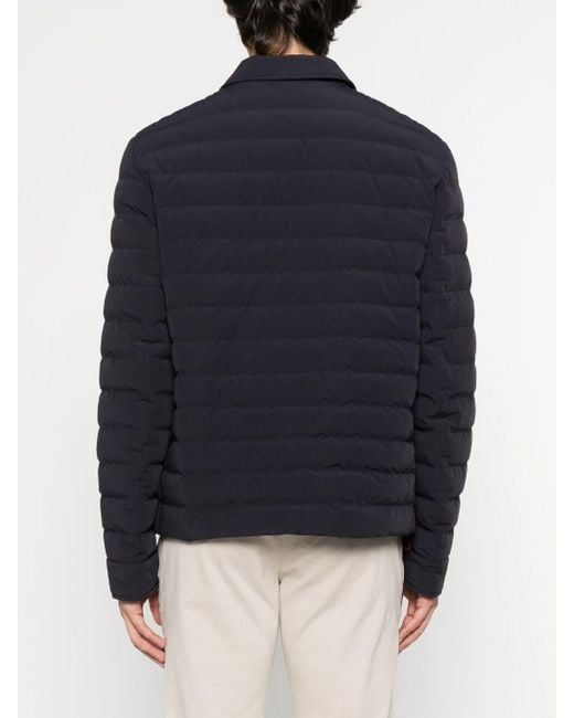 Brunello Cucinelli Blue Nylon Short Jacket