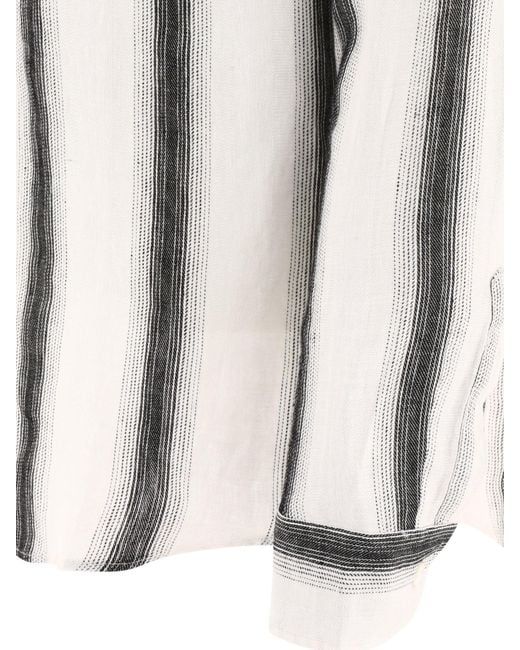 Camicia "quinsy" di NN07 in White da Uomo