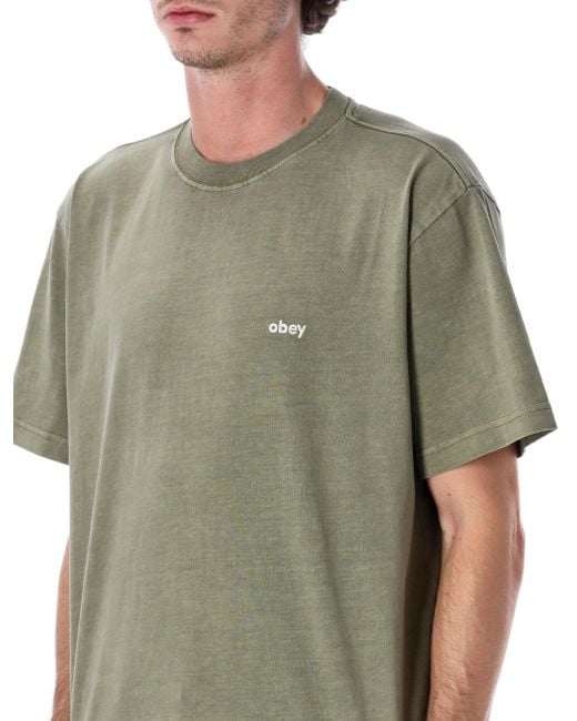 Obey Green T Shirts And Polos