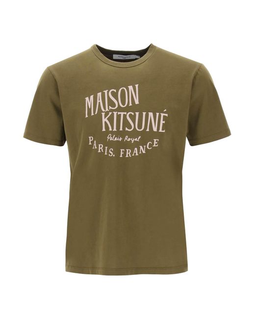 'Palais Royal' Camiseta Maison Kitsuné de hombre de color Green
